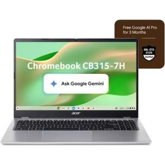 Acer Chromebook Intel Core 3 N355 - CB315-7H Chromebook