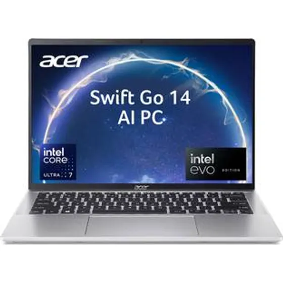 Acer Swift Go 14 EVO Powered AI PC Intel Core Ultra 7 155H - SFG14-72