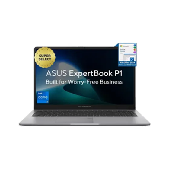 ASUS ExpertBook P1 with 1 Yr ADP Intel Core i7 13th Gen 13620H