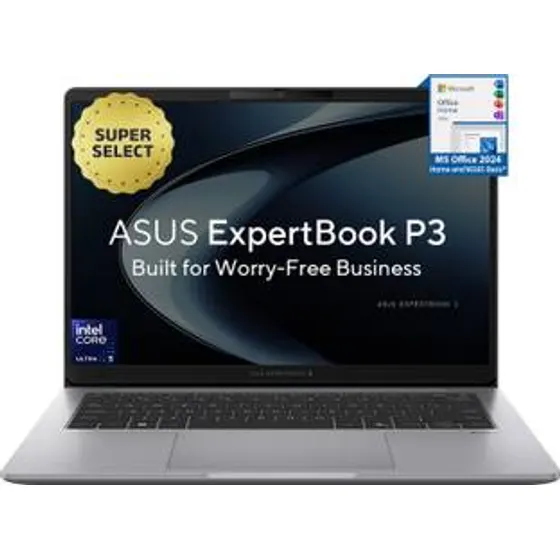 ASUS ExpertBook P3 AI PC with 1 Yr ADP Intel Core Ultra 5 225H