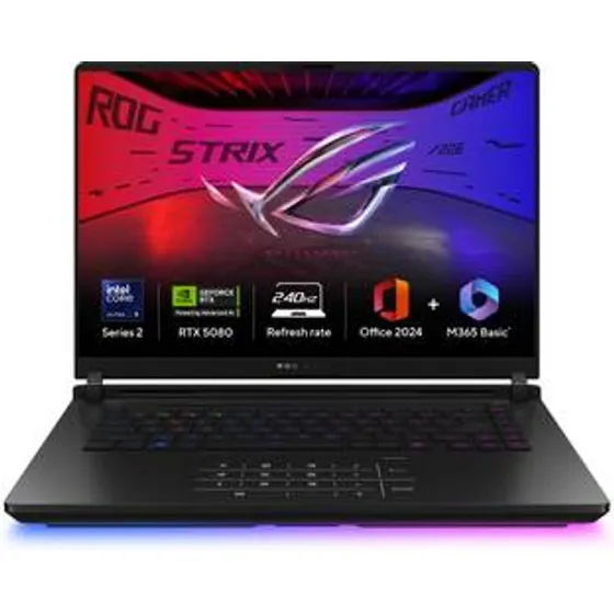 ASUS ROG Strix SCAR 16 with Office 2024 + M365 Basic* Intel Core Ultra 9 275HX