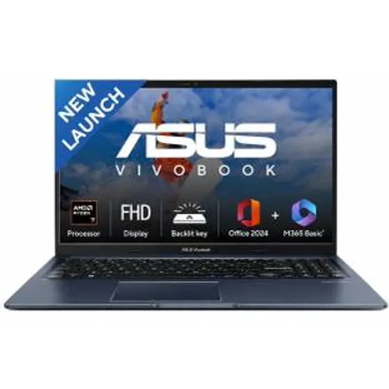 ASUS VivoBook 15 AMD Ryzen 7 Octa Core 5825U - M1502YA-BQ703WS Thin