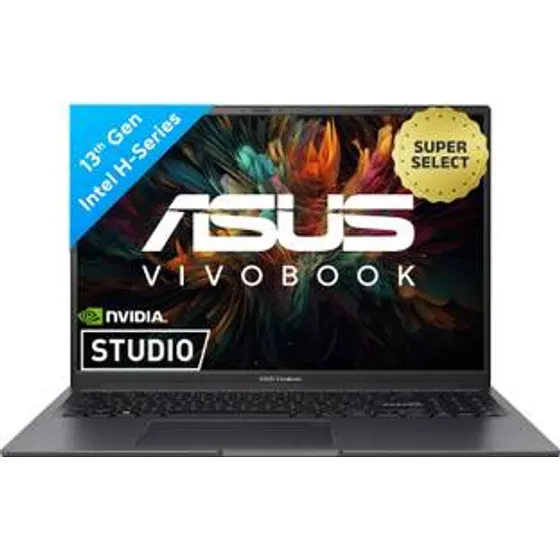 ASUS Vivobook 16X with Office 2024 + M365 Basic* Intel Core i5 13th Gen 13420H