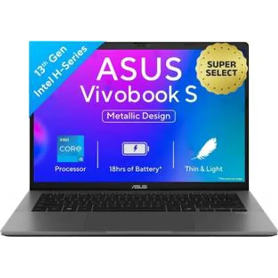 ASUS Vivobook S14 with Office 2024 + M365 Basic*, Backlit Keyboard, Intel Core i5 13th Gen 1342