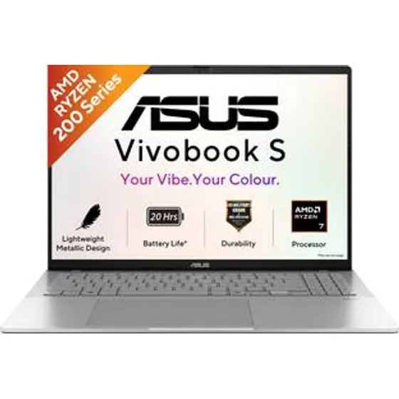 ASUS Vivobook S16 AMD Ryzen 7 260 - M3607HA-RP273WS Thin and Light