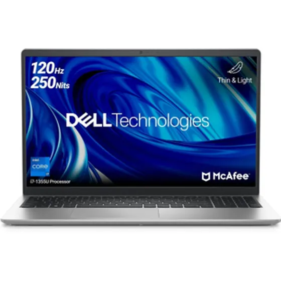 DELL 15 Intel Core i7 13th Gen 1355U - 3530 Thin and Light Laptop