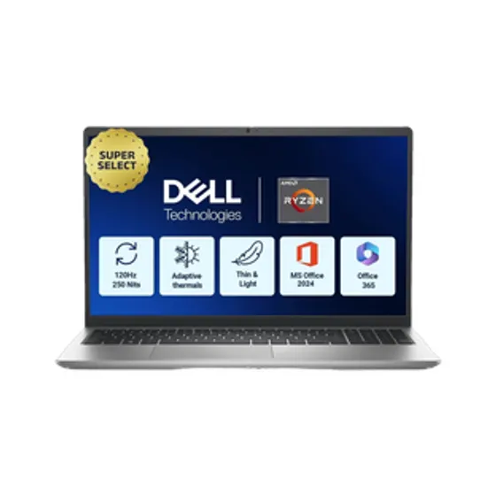 DELL 15 Microsoft Office Home 2024 AMD Ryzen 5 Hexa Core 7530U