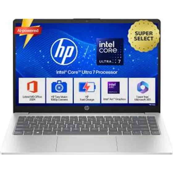 HP 14 AI PC Intel Core Ultra 7 155H - 14-ep1151TU/14-gr1036TU Thin