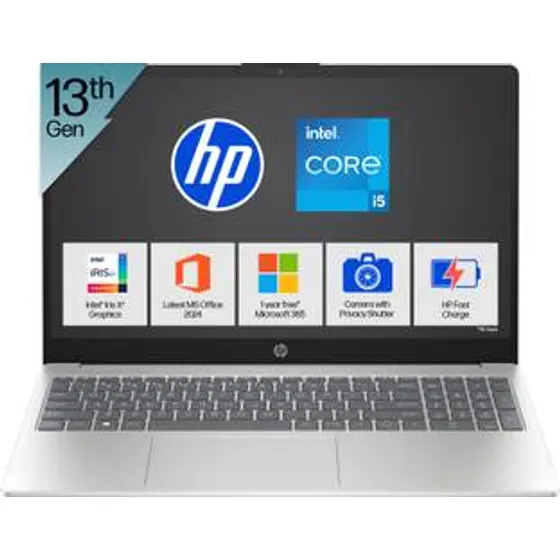 HP Intel Core i5 13th Gen 1334U - 15-fd0576TU Thin and Light Laptop