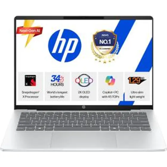 HP Omnibook 5 2K OLED Snapdragon X - Omnibook 5 14-he0014QU Thin