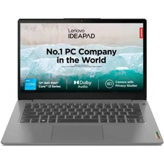 Lenovo IdeaPad 3 Intel Core i3 12th Gen 1215U - 14IAU7 Thin and