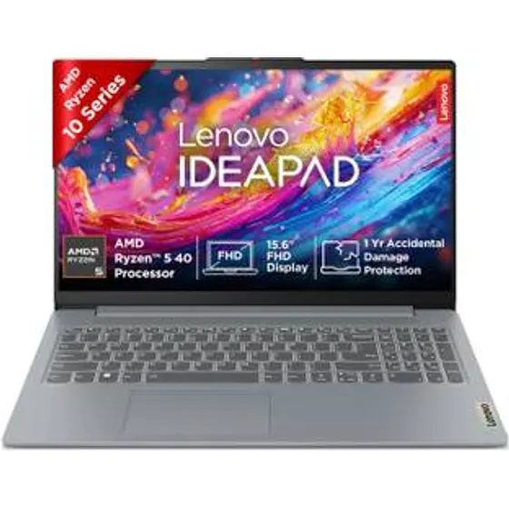 Lenovo IdeaPad Slim 3 with 1Year ADP AMD Ryzen 5 40 - 15AMN8 Laptop