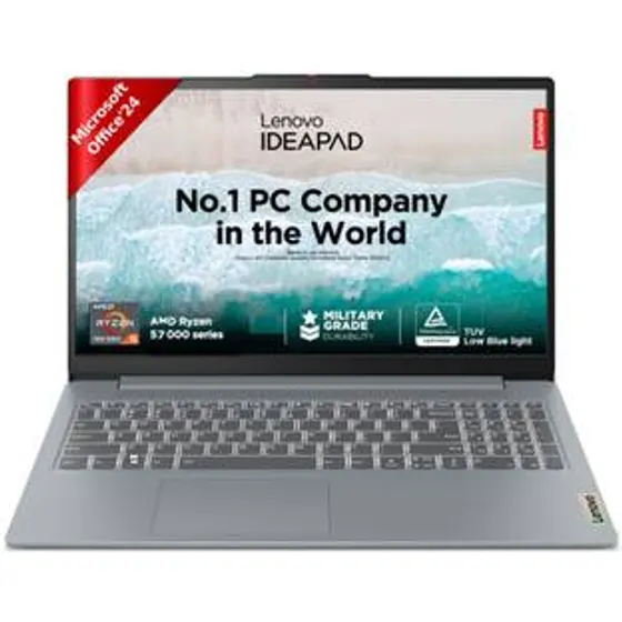Lenovo IdeaPad Slim 3 with 1Yr ADP AMD Ryzen 5 Quad Core 7520U