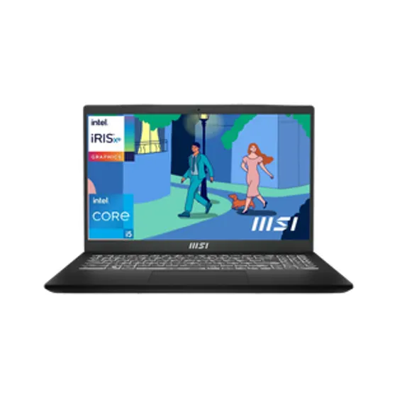 MSI Modern 15 Intel Core i5 12th Gen 1235U - Modern 15 B12MO Thin