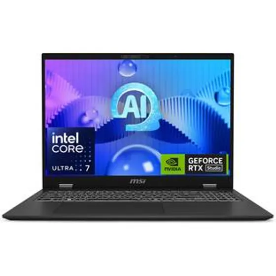 MSI Prestige 16 Studio AI PC Intel Core Ultra 7 155H